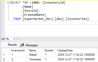 db insert demo